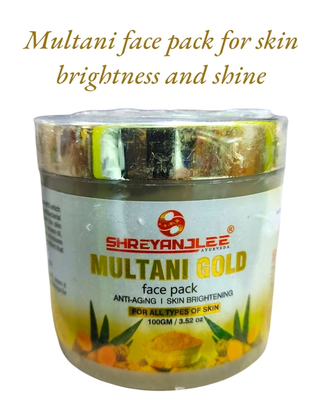 Shreyanjlee Multani Gold Face pack - 100gm