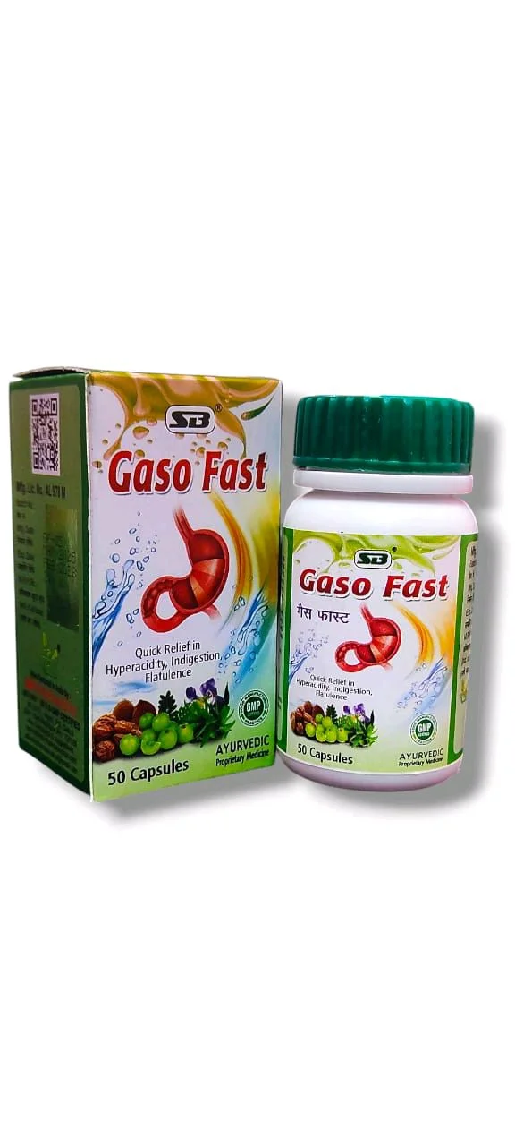 SB Gaso Fast Capsule - 50 Capsules
