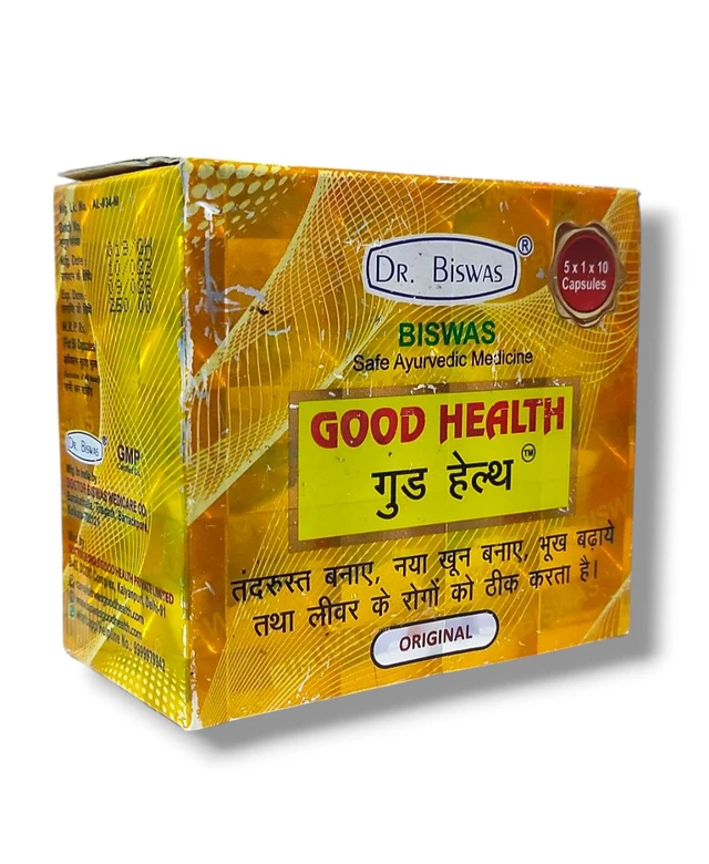 Dr Biswas Good Health Strips - 10 Capsules X 1strip X 5