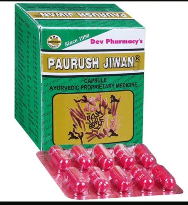 Purush Jiwan 60 pcs Capsules