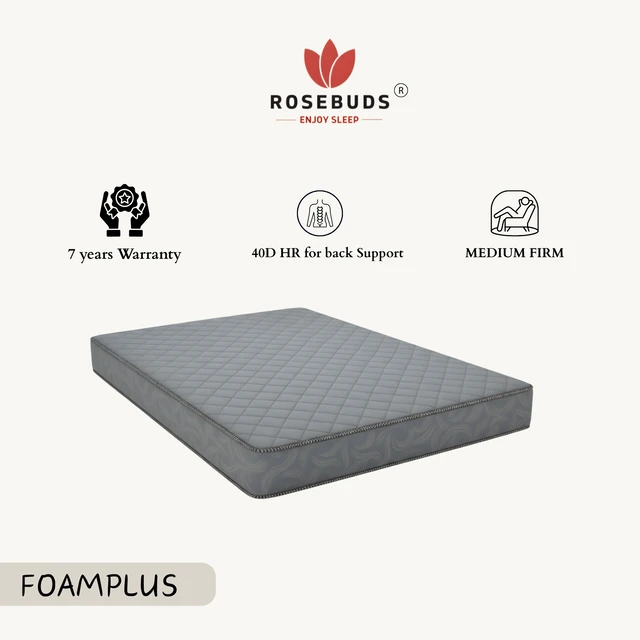 ROSEBUDS FOAMPLUS MATTRESS - colour subject to availability, 70*72