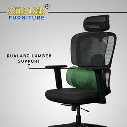 Chetak CF-AERO meshback office chair