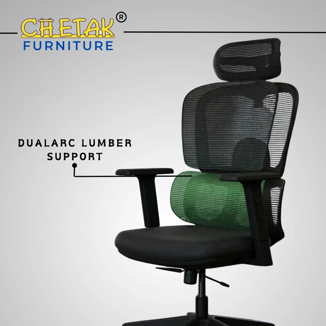 Chetak CF-AERO meshback office chair