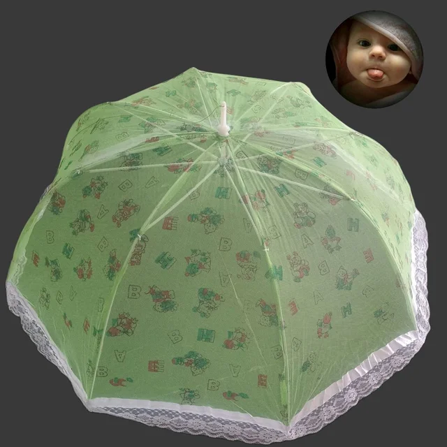 Baby Mosquito Net | Printed And Round | 8 Wires
