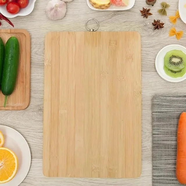 Wooden Cutting Board for Kitchen - Large Composite Cutting Board with Non-Slip Feet, Juice Groove, Dishwasher Safe - Thin, BPA Free & Eco-Friendly Chopping Board (36X26 Cm)