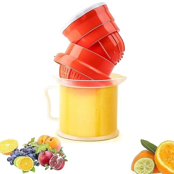 Juicer Squeezer Mini Hand Press orange Fruit Multipurpose Plastic Kitchen Tool