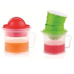 Juicer Squeezer Mini Hand Press orange Fruit Multipurpose Plastic Kitchen Tool
