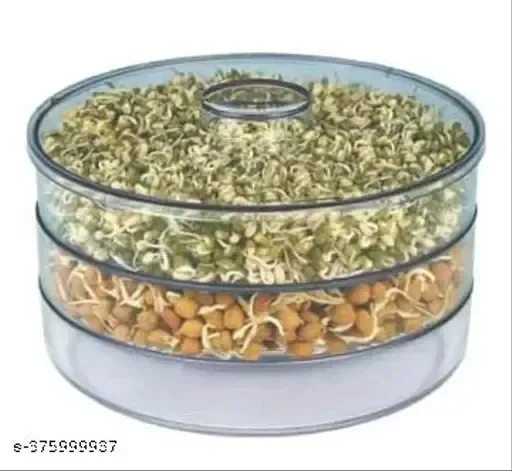 Sprout Maker with 3 Container for Living Healthy Life