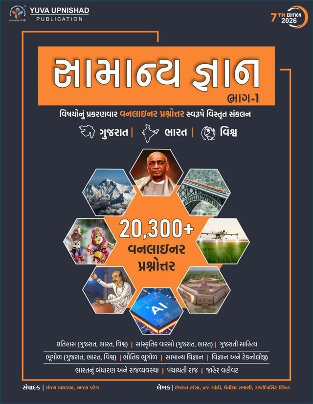 GENERAL KNOWLEDGE PART-1 ONLINER | 20300+ ONLINER | 7TH EDITION 2026