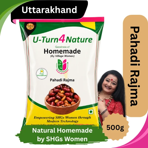 Pahadi Rajma- Unpolished & Desi - 500g