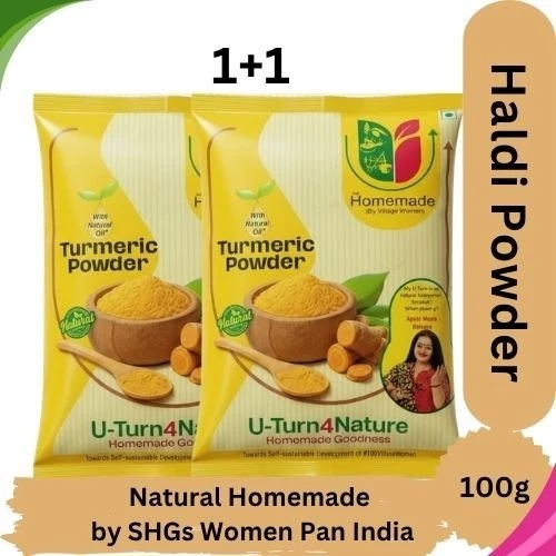 Haldi Powder/Turmeric Powder- Homemade - (2x100g) @Rs. 42