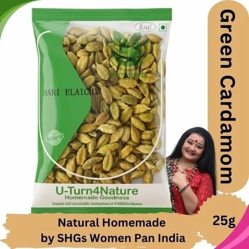 Premium Green Cardamom/Choti Elaichi- Pure & Authentic - 25g