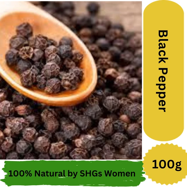Premium Black Pepper/Kali Mirch- Pure & Authentic - 100g