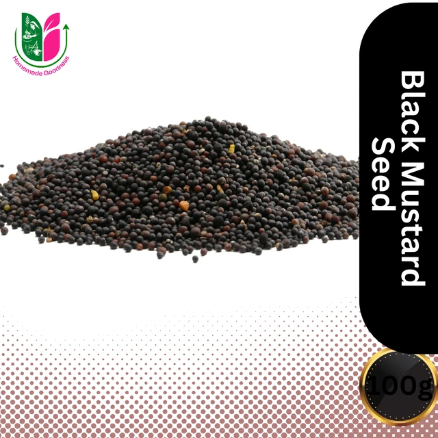 Mustard Seed Black/Kali Sarso Desi- Pure & Authentic - 100g