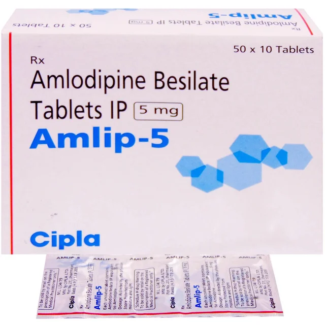 Amlip 5 Tablet
