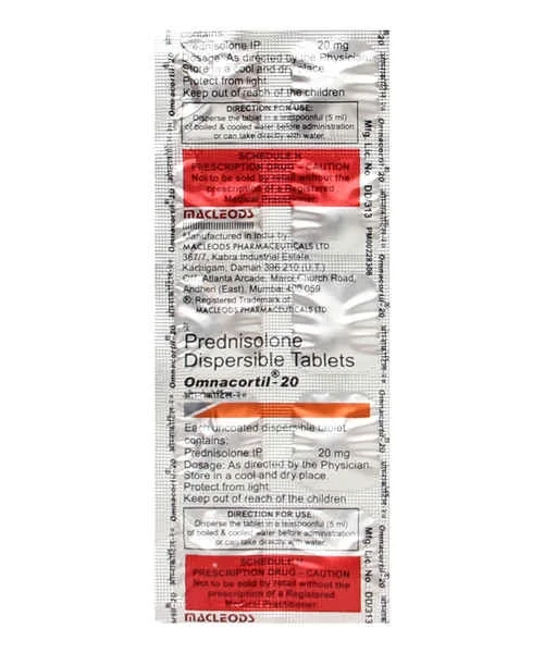 Omnacortil 20 Tablet