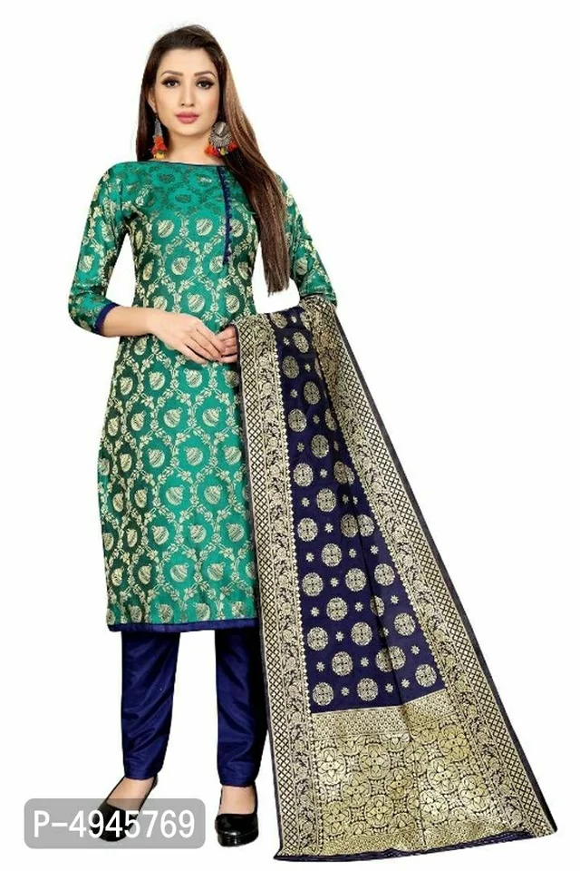 Banarasi Silk Dress Material