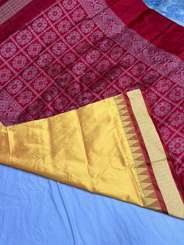 100637 Silk Pata Saree