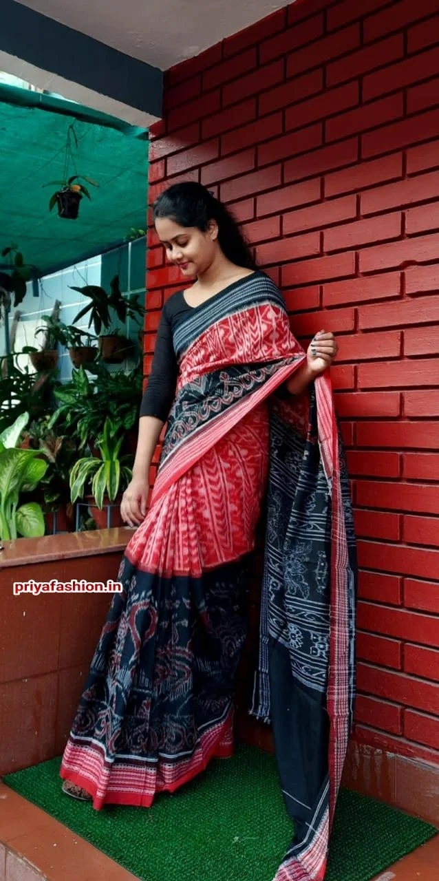 100733 Sambalpur Handloom Saree