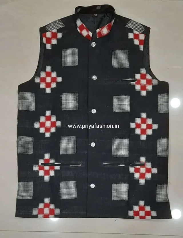 1008860 Sambalpuri Neheru Jaket - 42