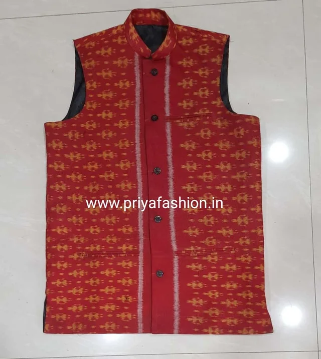1008863 Sambalpuri Neheru Jaket - 46