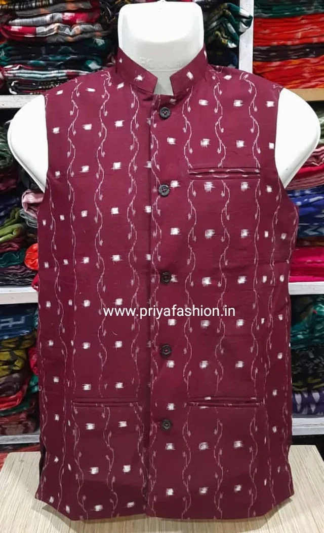 1008864 Sambalpuri Neheru Jaket - 46