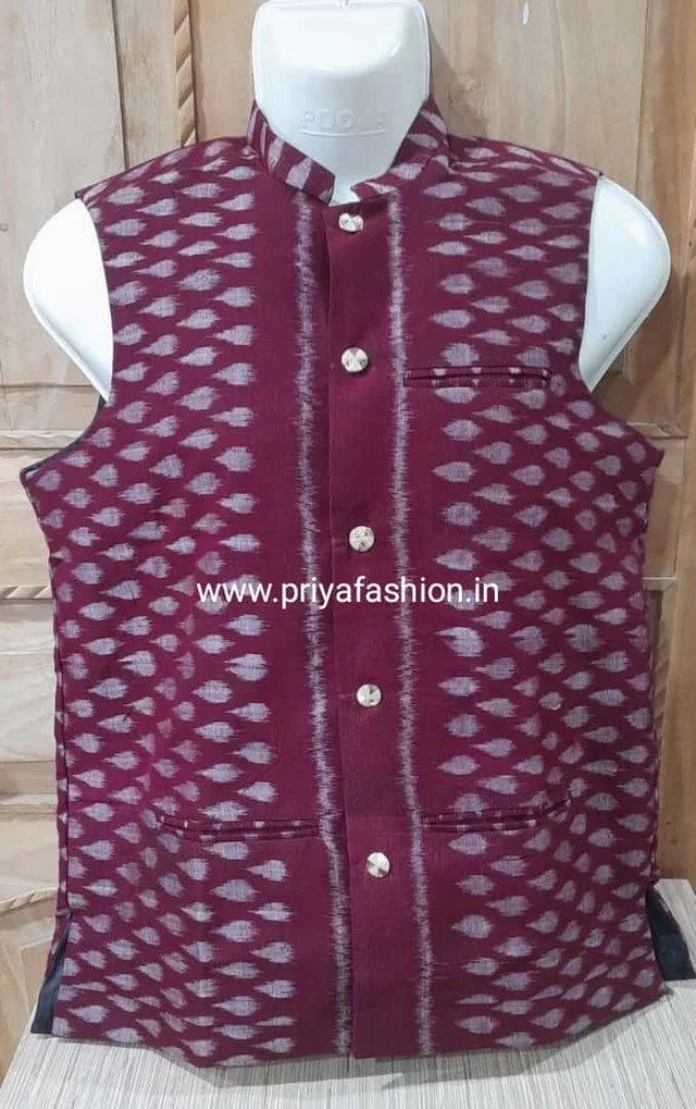 1008866 Sambalpuri Neheru Jaket - 46