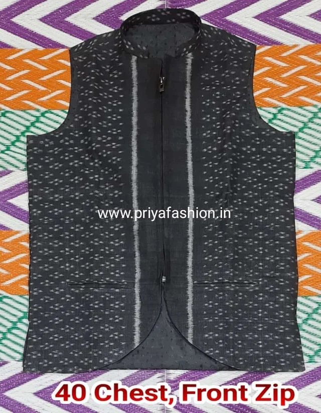 1008868 Sambalpuri Neheru Jaket - 38