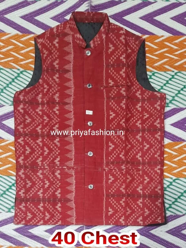 1008869 Sambalpuri Neheru Jaket - 46