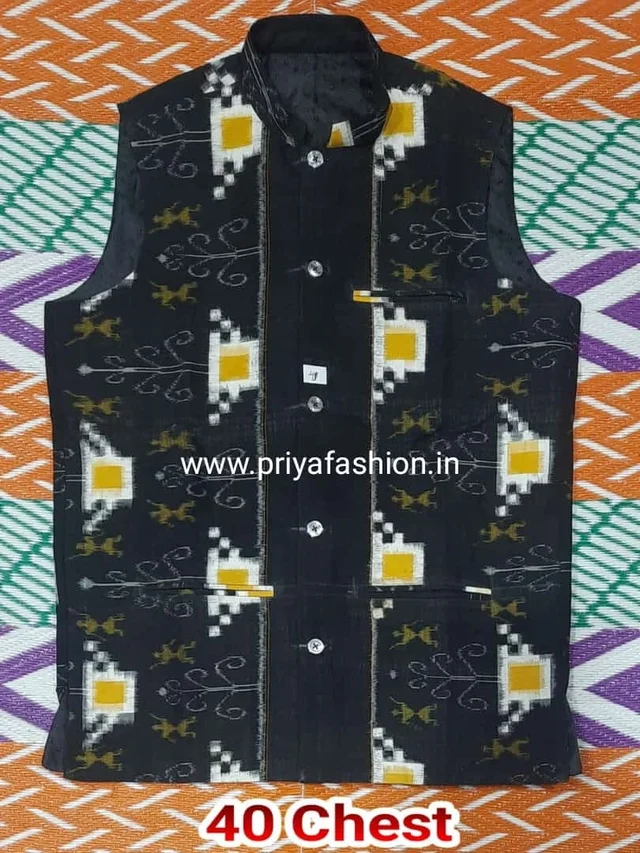 1008871 Sambalpuri Neheru Jaket - 46