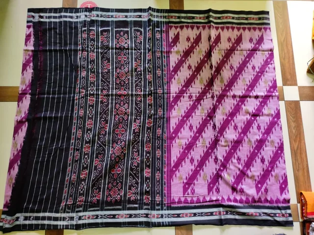 100888 Sambalpuri Body Banda Design Handloom Saree
