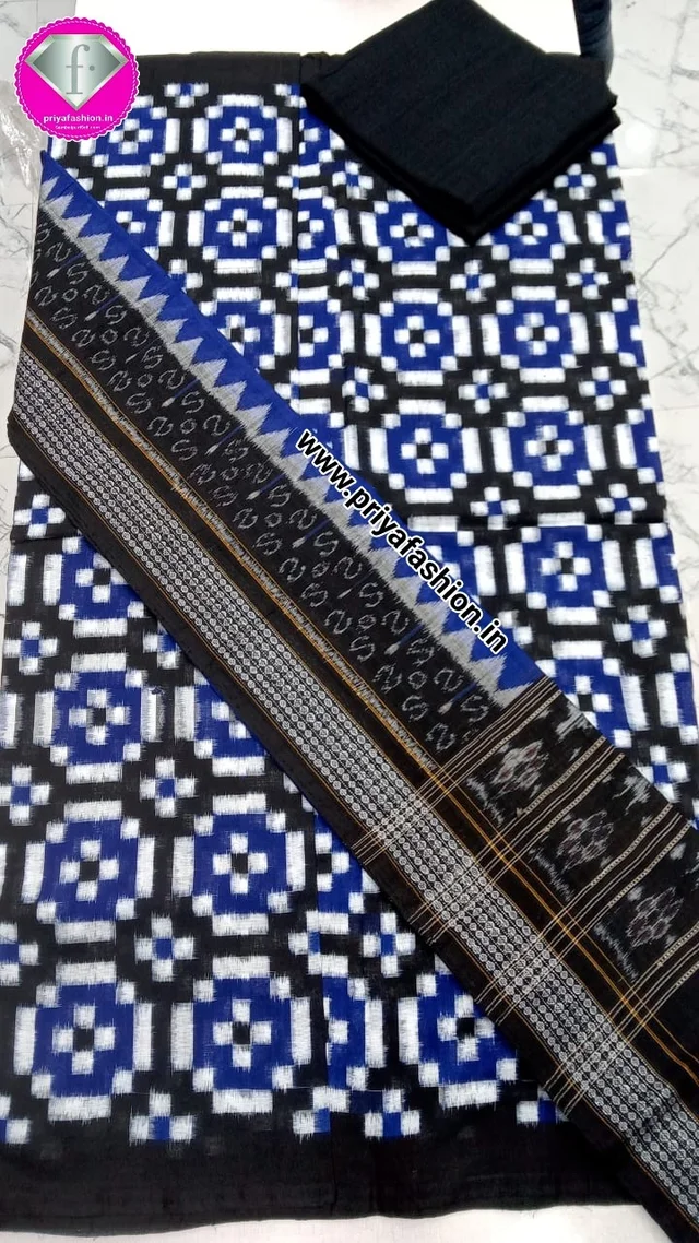 100908 Sambalpuri Handloom Cotton Dress material