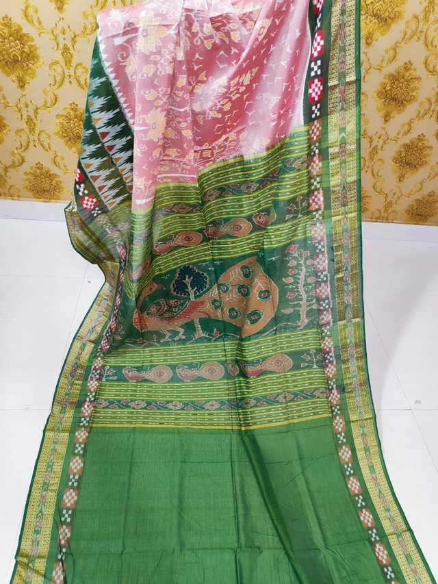 100989 Sambalpuri Handloom Saree