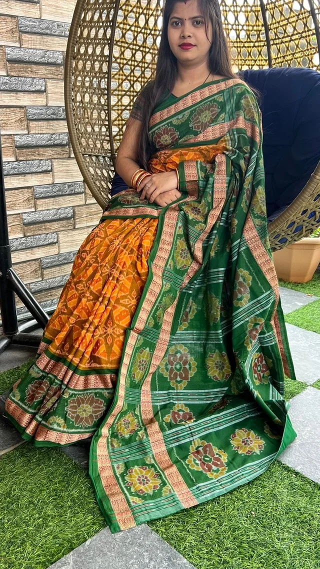 101050 Sambalpuri Handloom Saree New Design