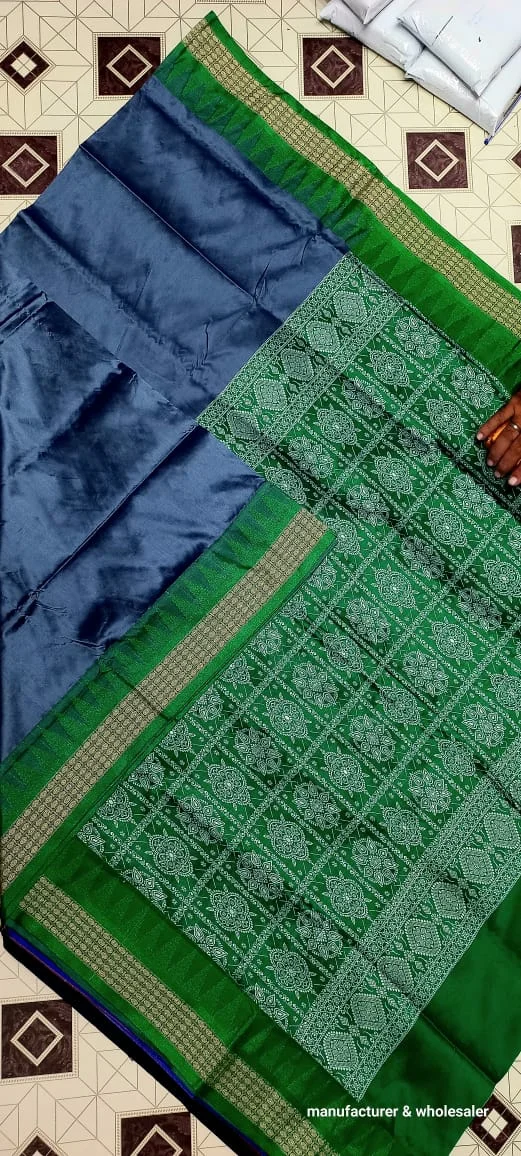101089 Silk Pata Saree With Blouse