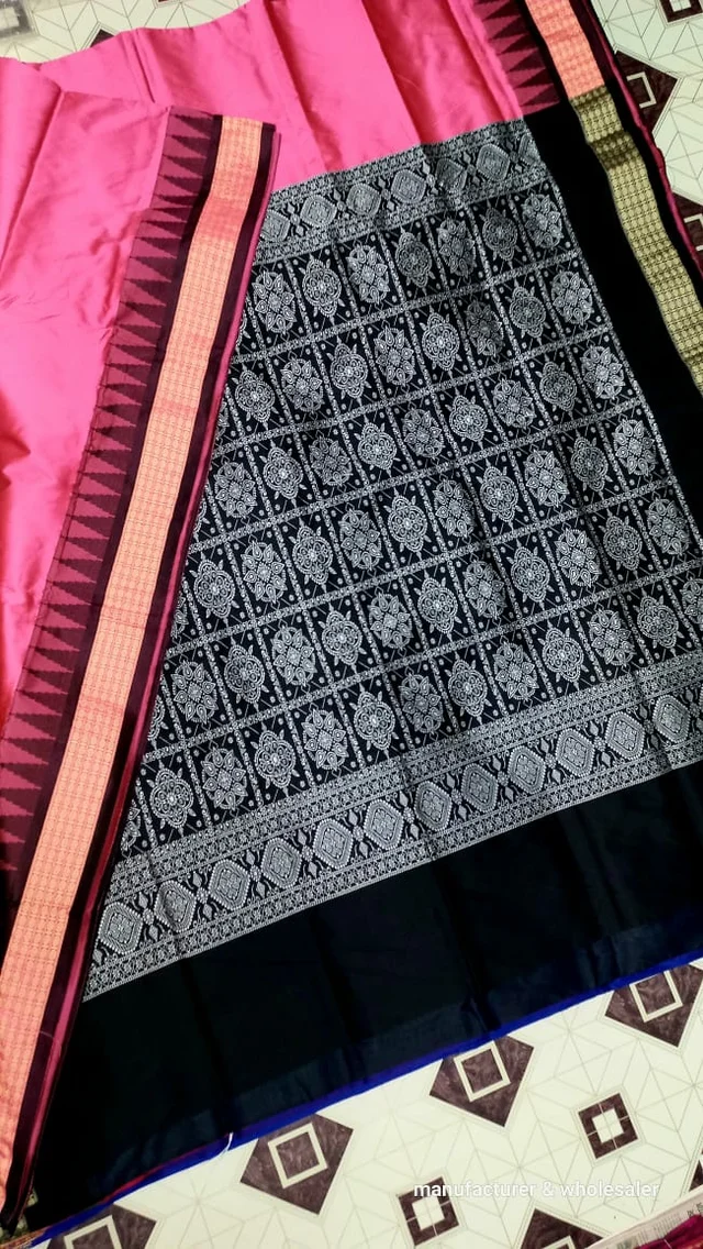 101111 Silk Pata Saree With Blouse