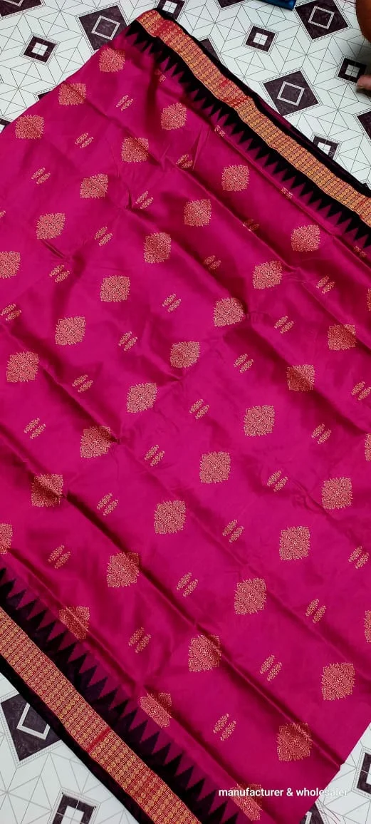 101147 Silk Pata Saree With Blouse