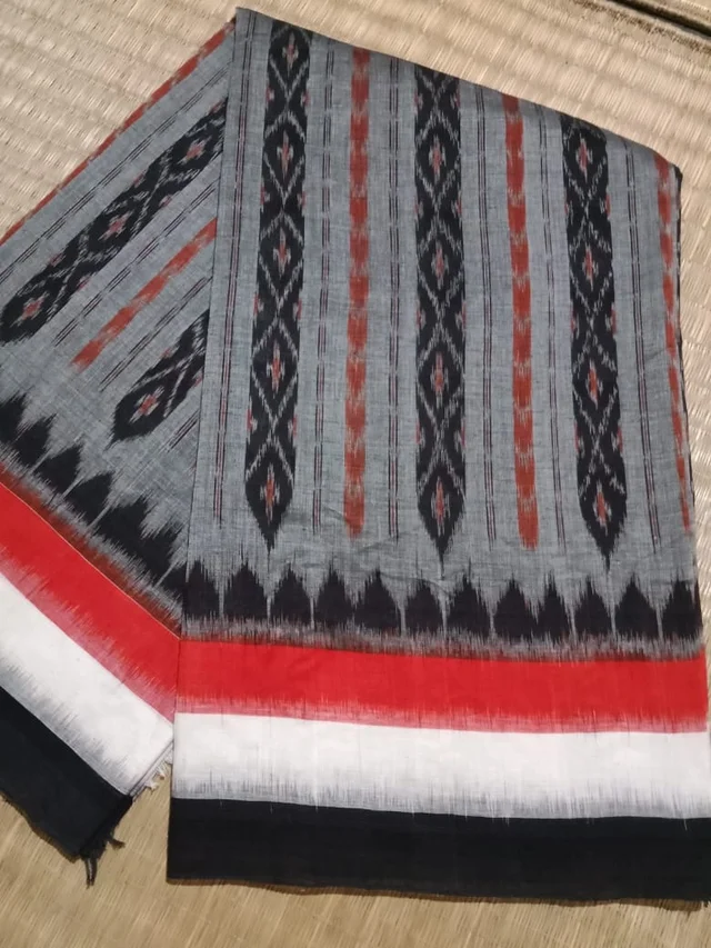 101168 Sambalpuri Handloom Saree With Blause