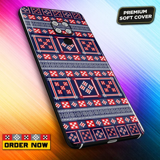 101187 Sambalpuri Mobile Back Cover - Hard Cover