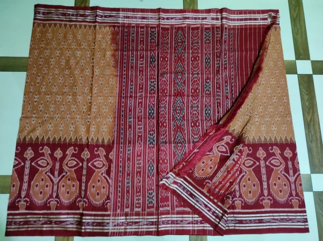 101222 Sambalpuri Handloom Saree With Blouse