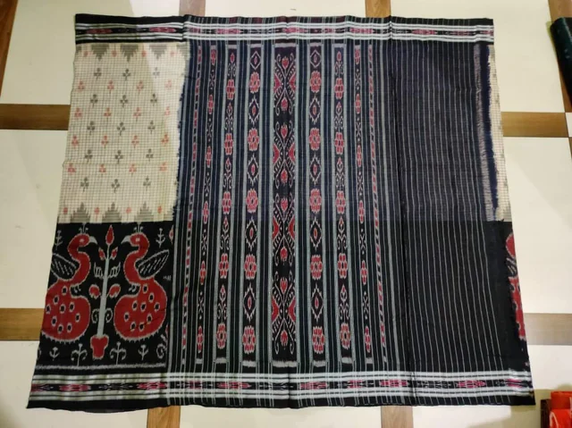 101224 Sambalpuri Handloom Saree With Blouse