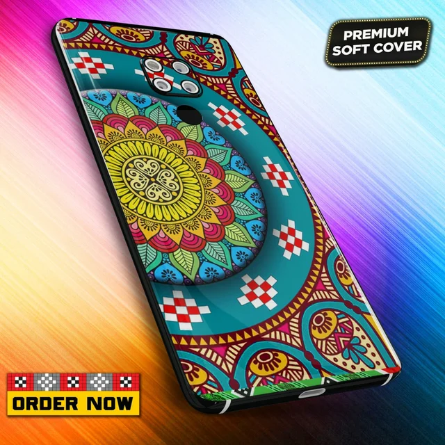 101234 Sambalpuri Mobile Back Cover - Soft Cover