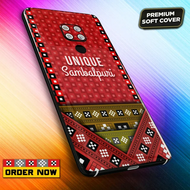 101261 Sambalpuri Mobile Back Cover With Add Photo & Name - Hard Cover