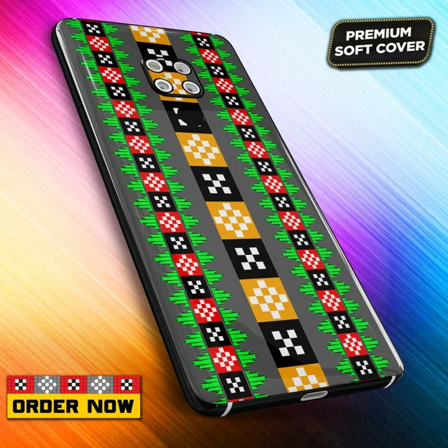 101267 Sambalpuri Mobile Back Cover With Add Photo & Name - Hard Cover