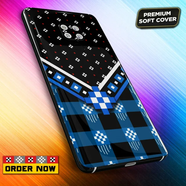101271 Sambalpuri Mobile Back Cover With Add Photo & Name - Hard Cover