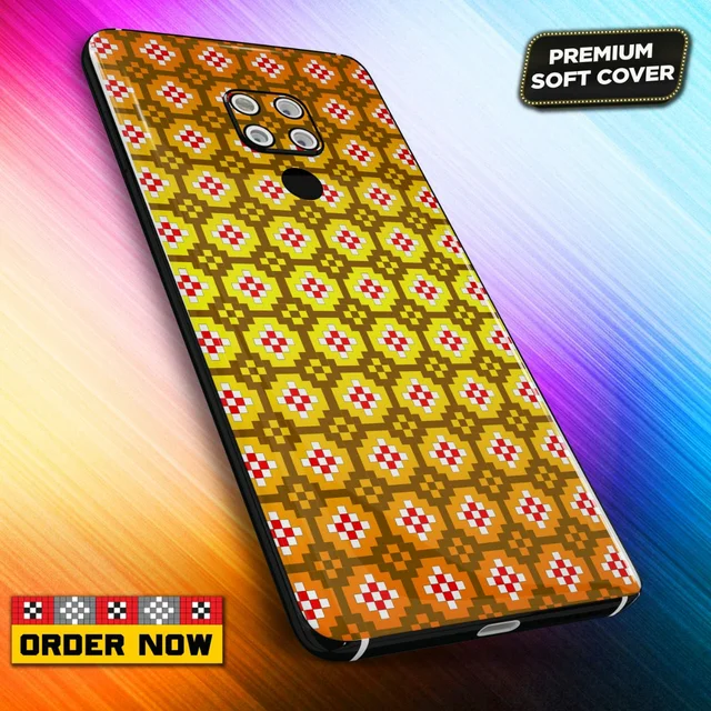 101276 Sambalpuri Mobile Back Cover With Add Photo & Name - Hard Cover