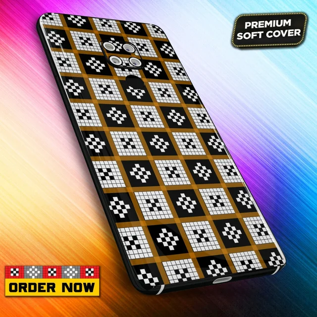 101280 Sambalpuri Mobile Back Cover With Add Photo & Name - Soft Cover