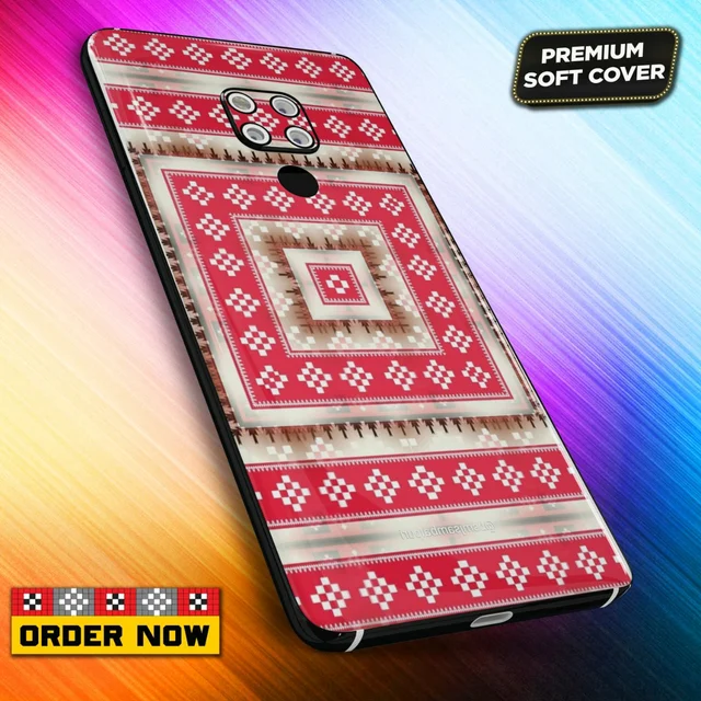 101296 Sambalpuri Mobile Back Cover With Add Photo & Name - Hard Cover