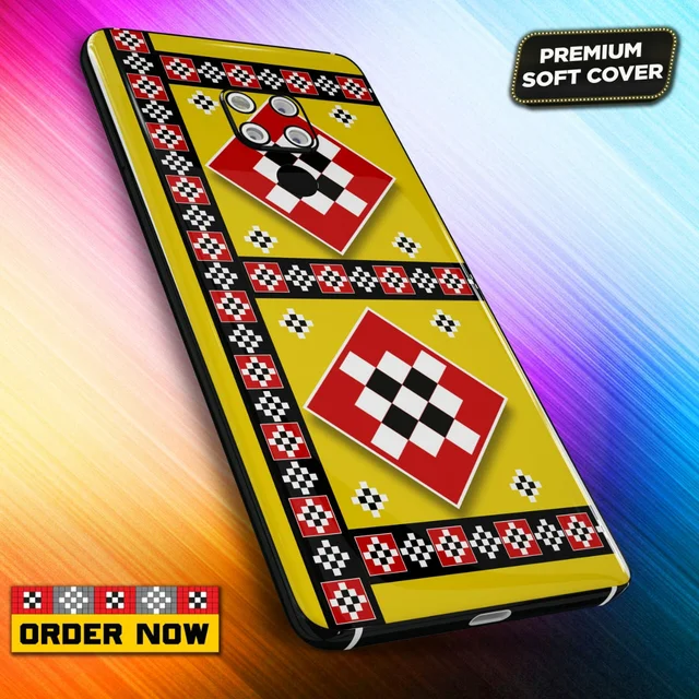 101326 Sambalpuri Mobile Back Cover With Add Photo & Name - Hard Cover