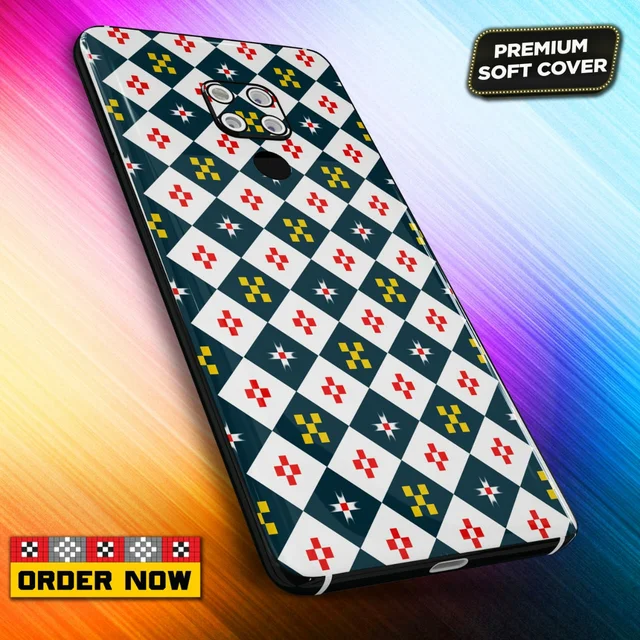 101382 Sambalpuri Mobile Back Cover With Add Photo & Name - Hard Cover